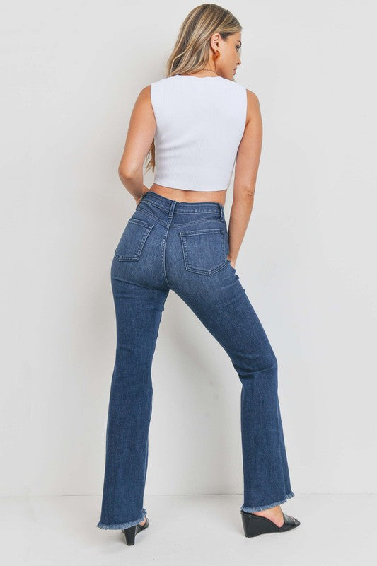 Classic bell bottom jeans