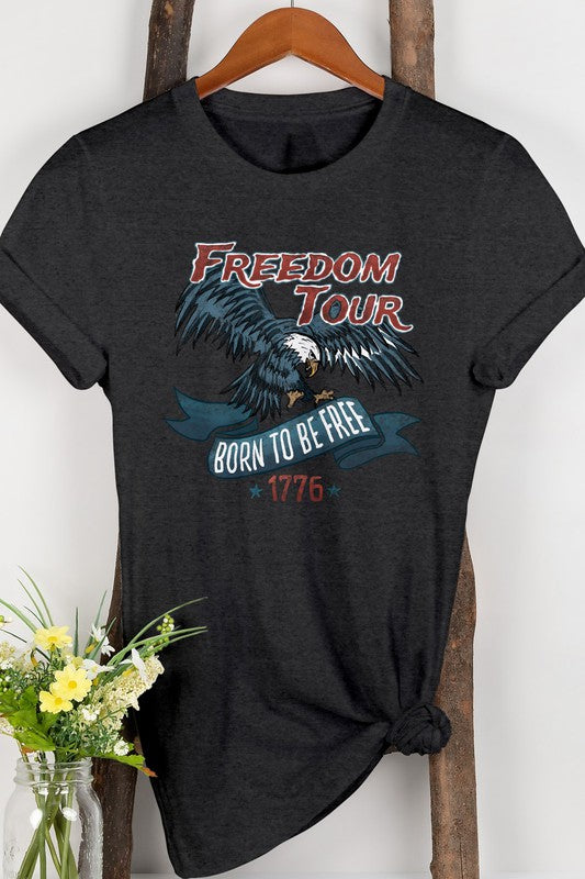 Freedom Tour Born to be Free, Vintage Graphic Tee