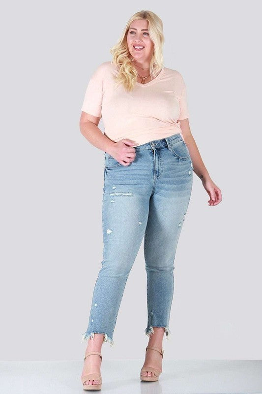 Relaxed Skinny plus size