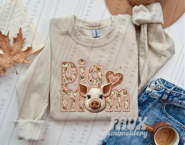 Farm Animal Mom Sweatshirts