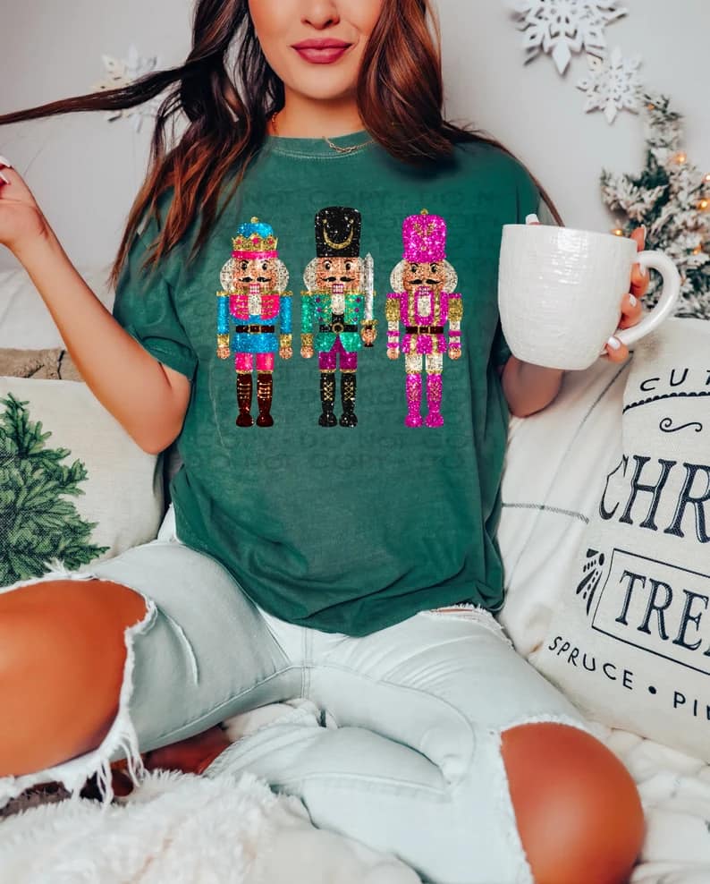 Sparkly Nutcracker Tee