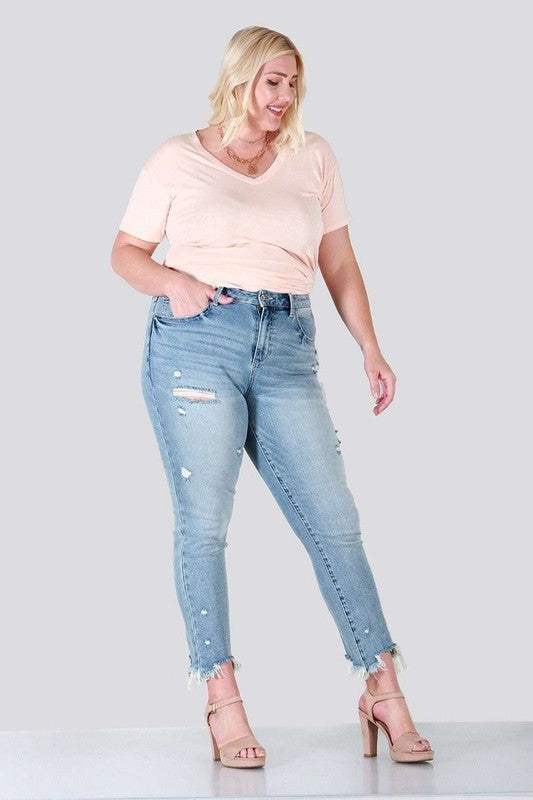 Relaxed Skinny plus size