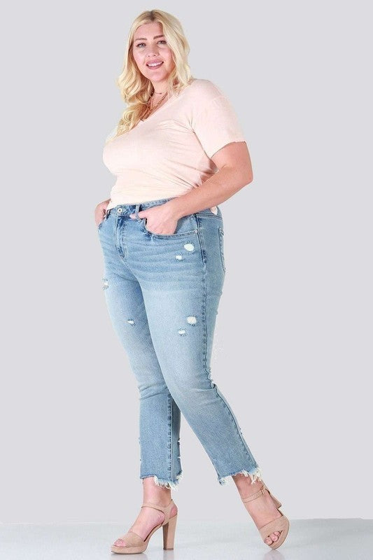 Relaxed Skinny plus size