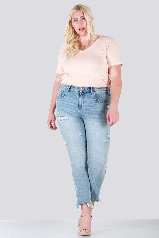 Relaxed Skinny plus size