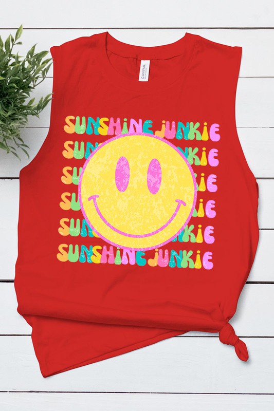 Sunshine Junkie UNISEX MUSCLE TANK TOP