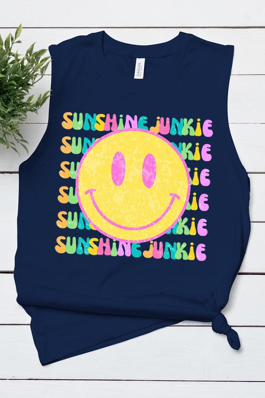 Sunshine Junkie UNISEX MUSCLE TANK TOP