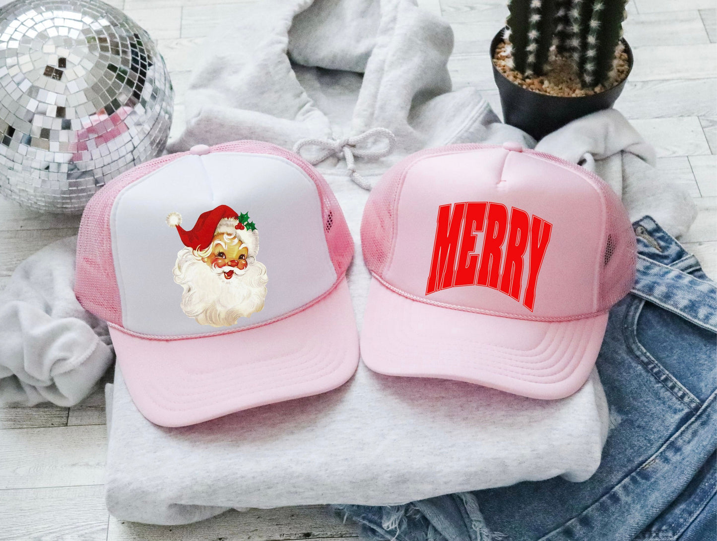 Christmas Trucker Hats - Multiple Styles