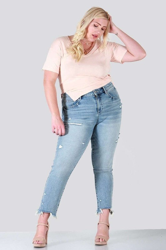 Relaxed Skinny plus size