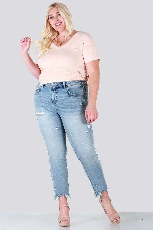 Relaxed Skinny plus size