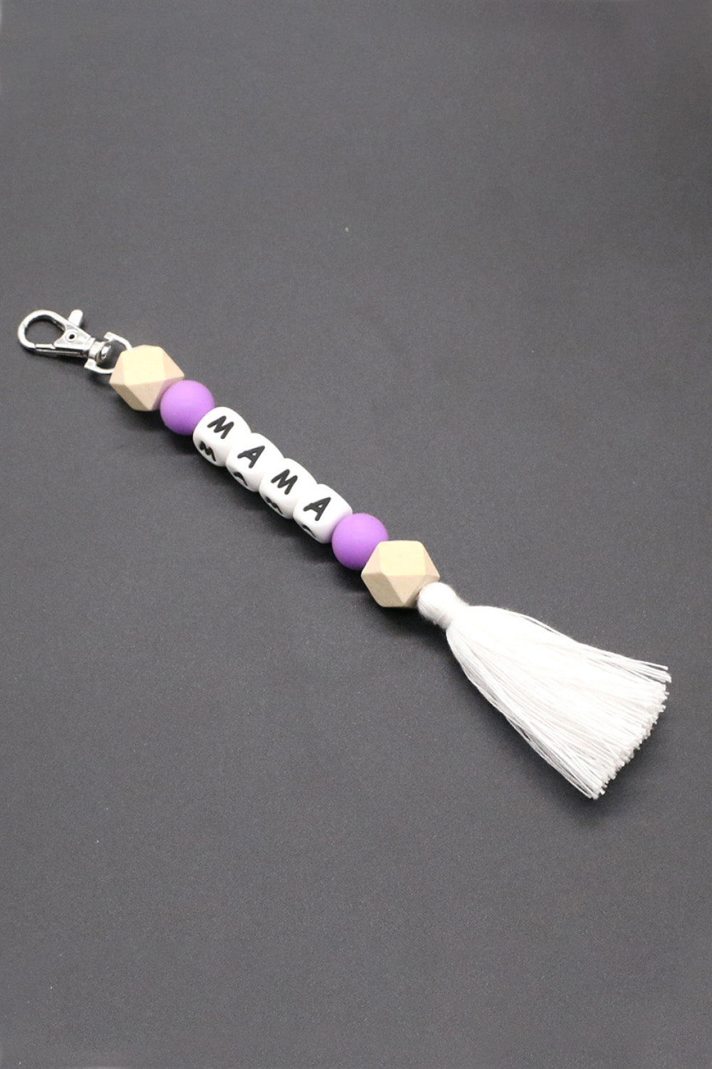 Letter Tassel Keychain