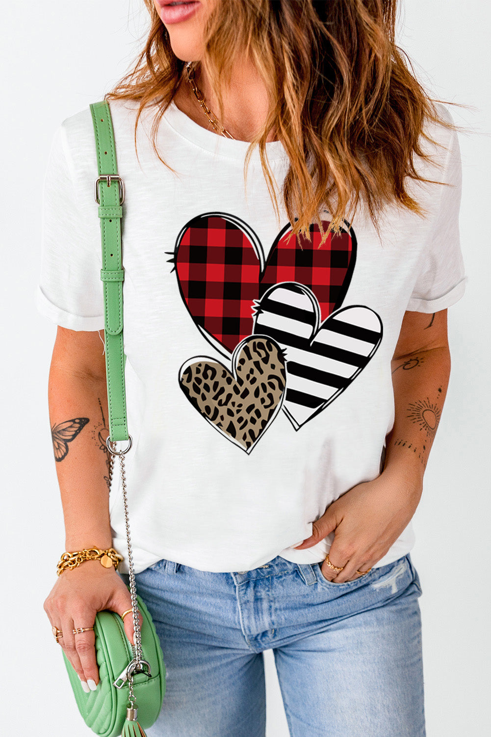 Babe in My Heart Valentines Graphic Tee