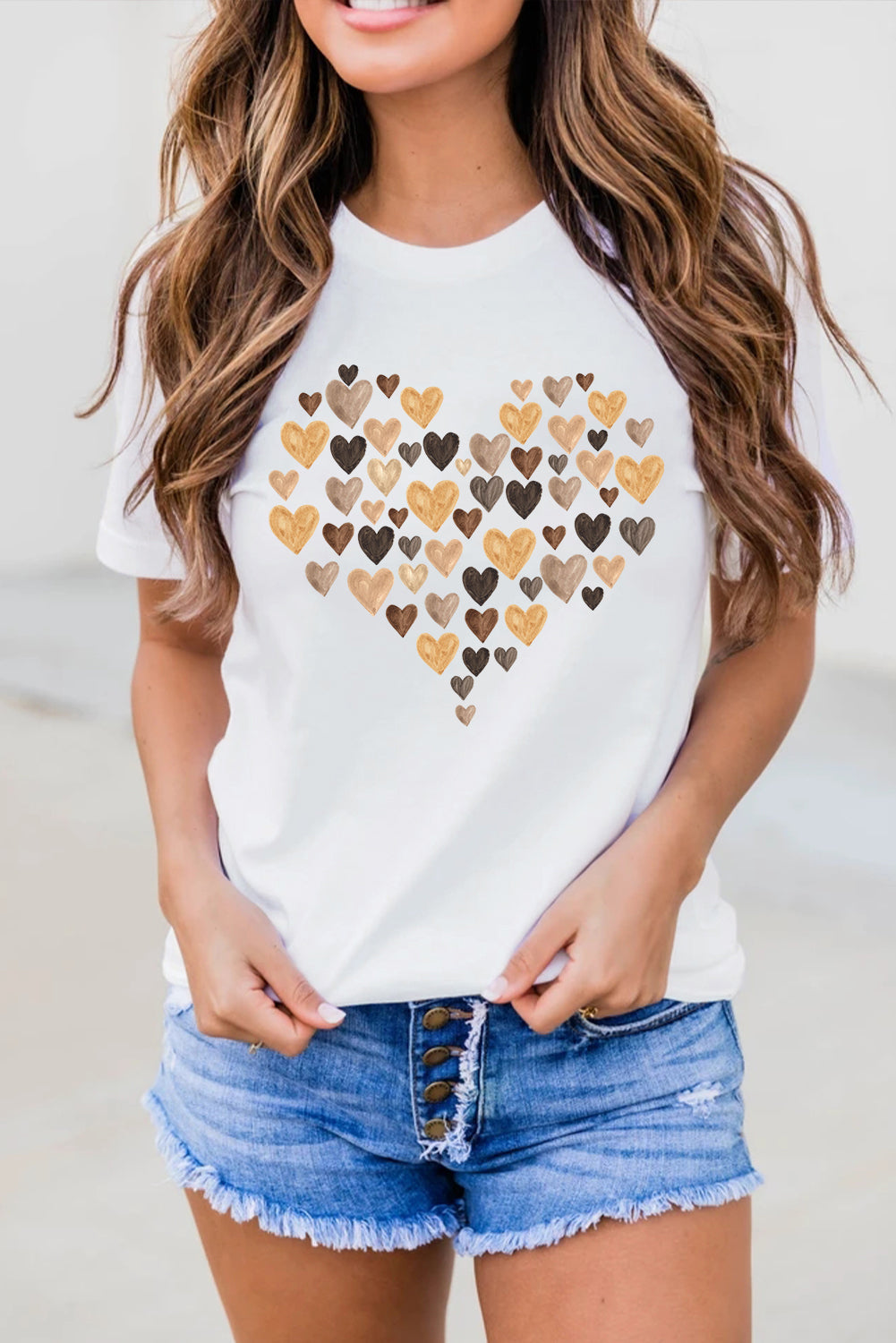 Babe in My Heart Valentines Graphic Tee