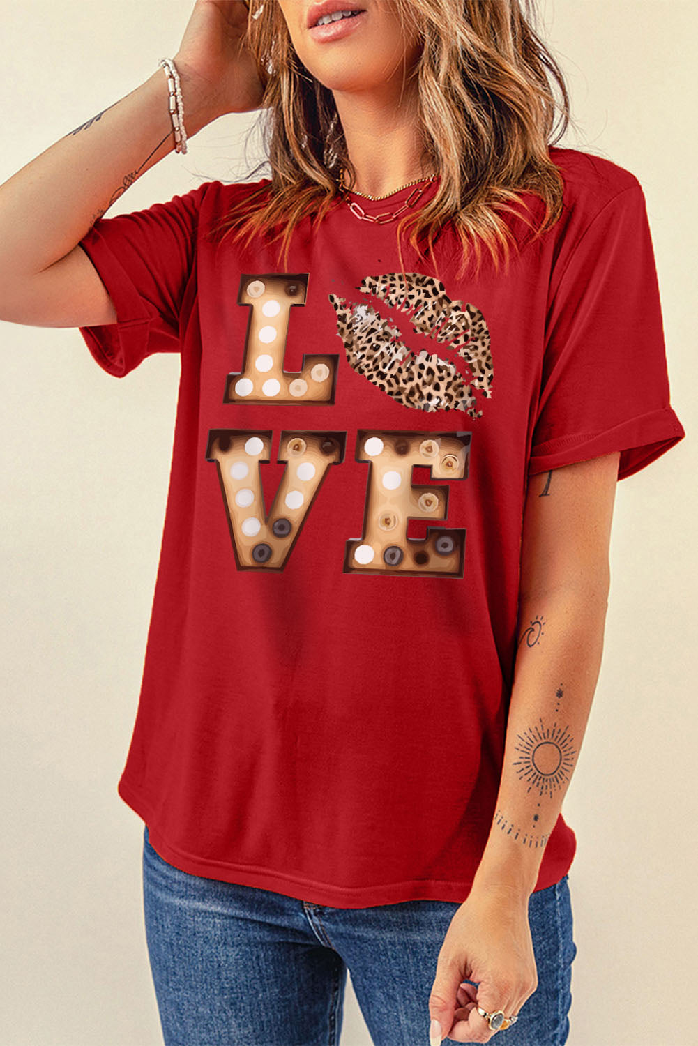 Babe in My Heart Valentines Graphic Tee