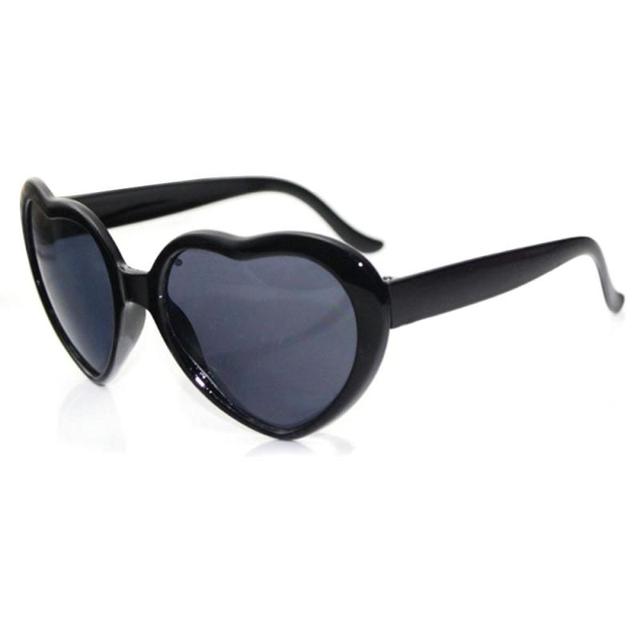 Heart Shape Light Change Sunglasses