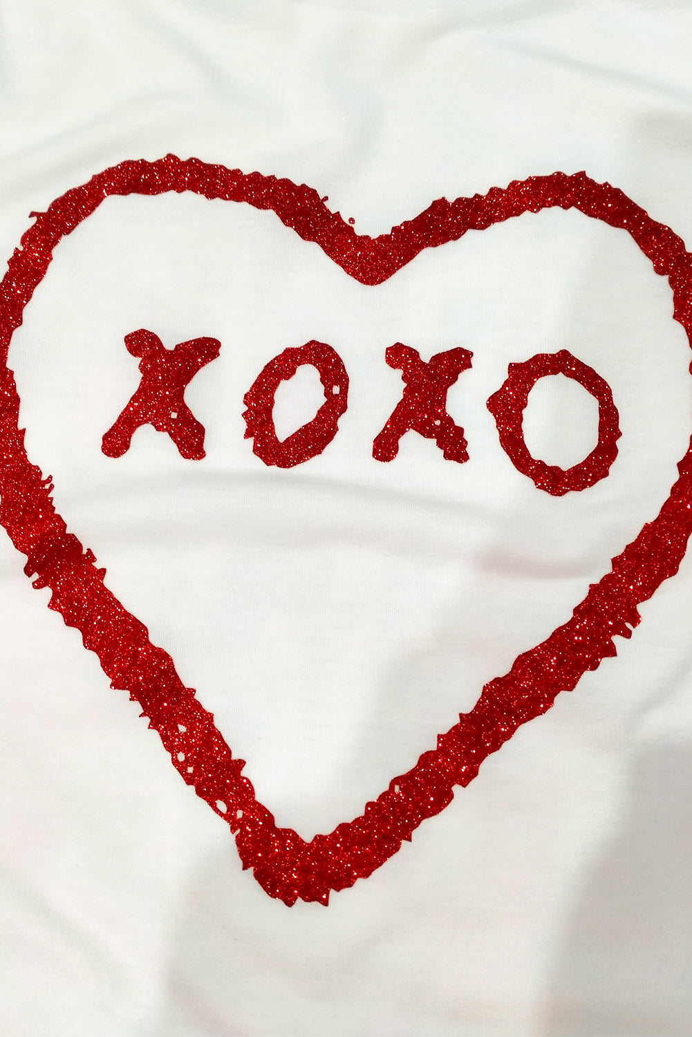 Sequin Heart Graphic Tee