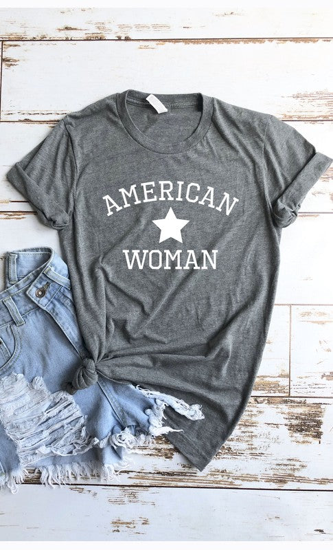 American Woman Graphic Tee