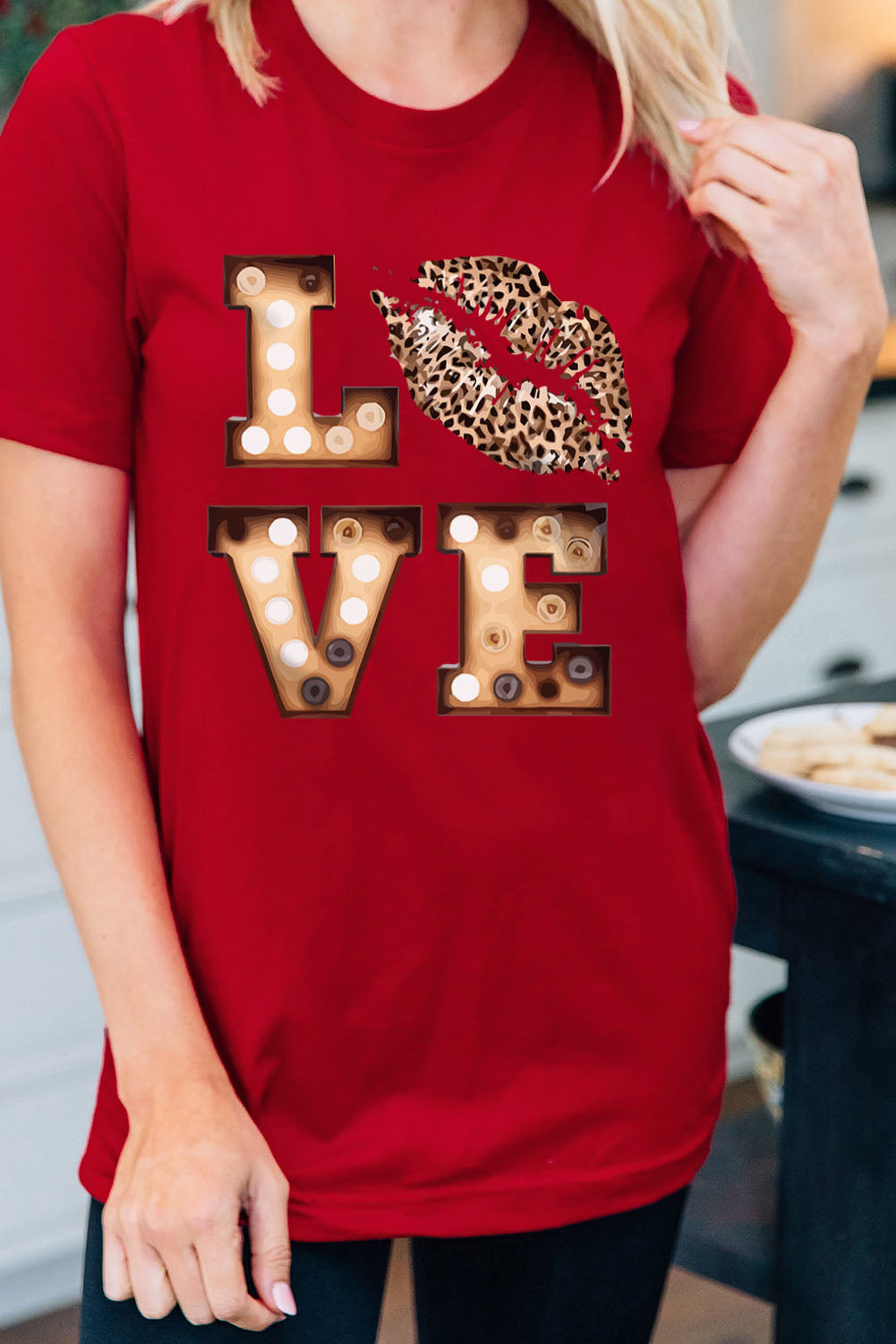 Babe in My Heart Valentines Graphic Tee