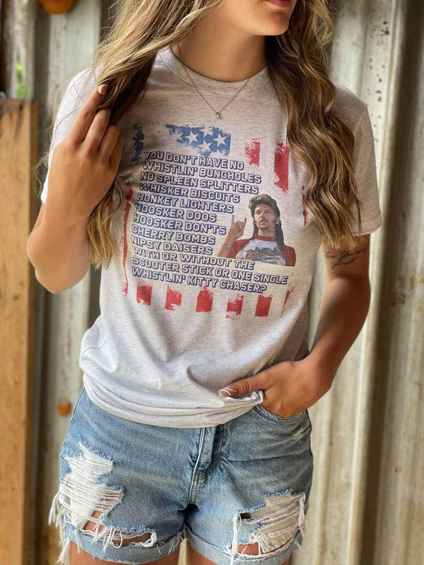 Joe Dirt 4th of July Tee