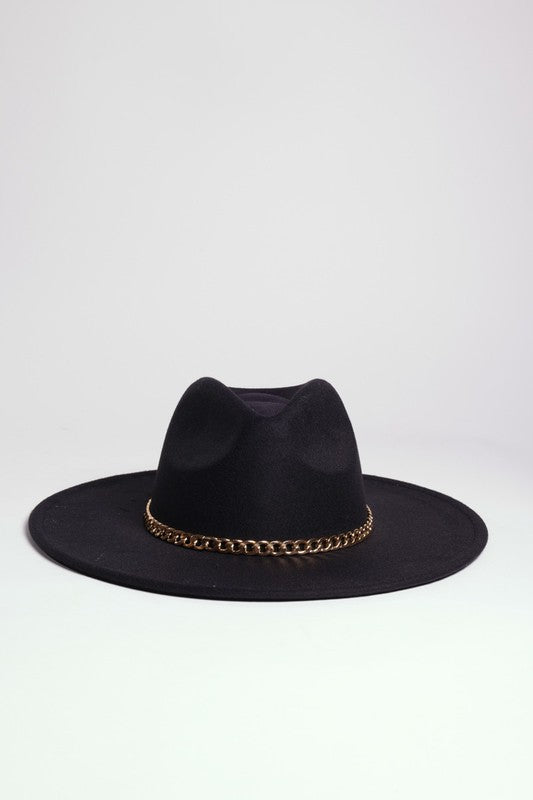 FASHIONISTA CHAIN FEDORA