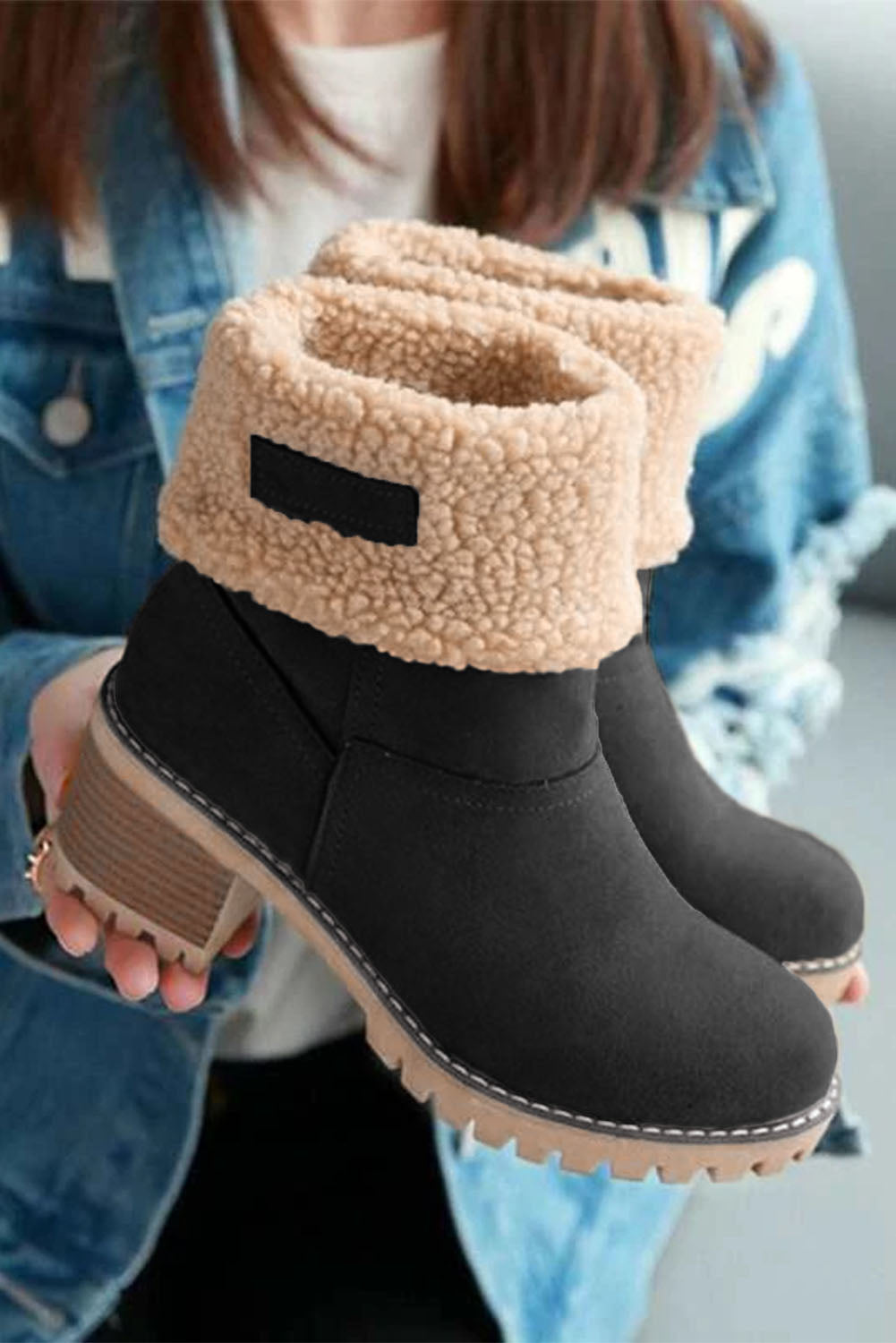 Winter Fleece Lined Boots