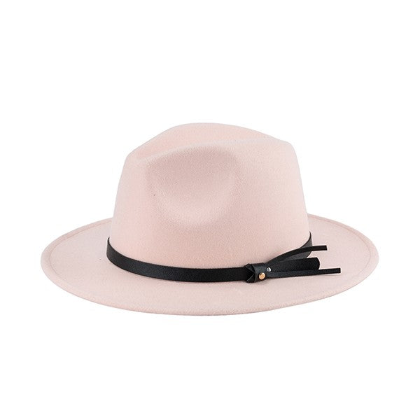 PLAIN FELT FEDORA