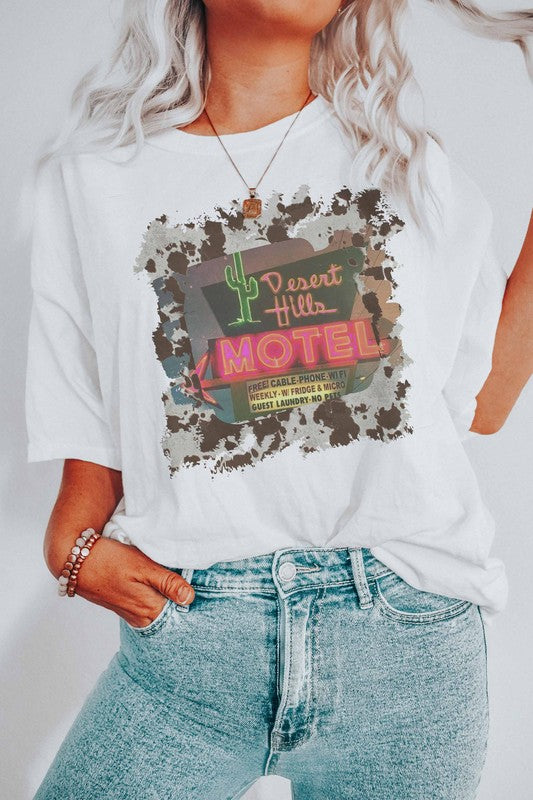 RETRO WESTERN COLLAGE GRAPHIC TEE