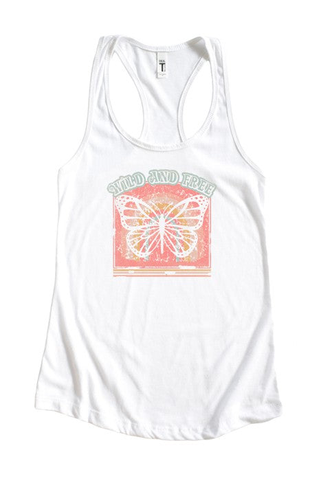 Wild and Free Butterfly Tank