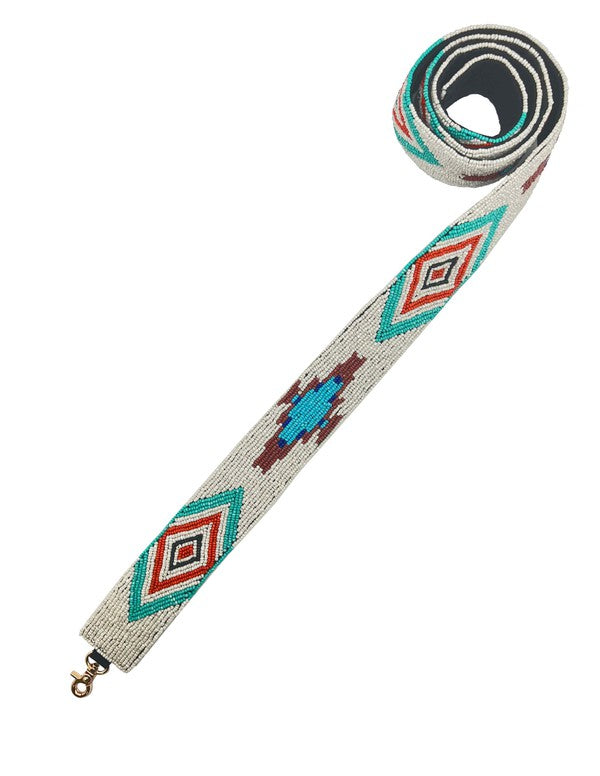 BOHO Western Beaded Guitar Bag Strap STR-013