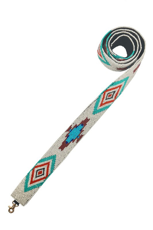 BOHO Western Beaded Guitar Bag Strap STR-013