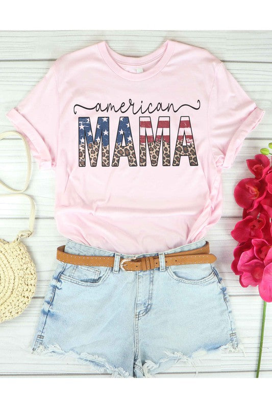 AMERICAN MAMA T-SHIRT PLUS SIZE