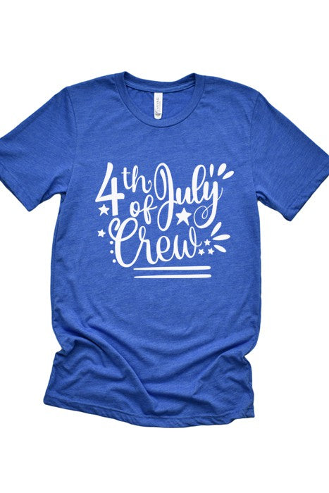 4th of July Crew Tee