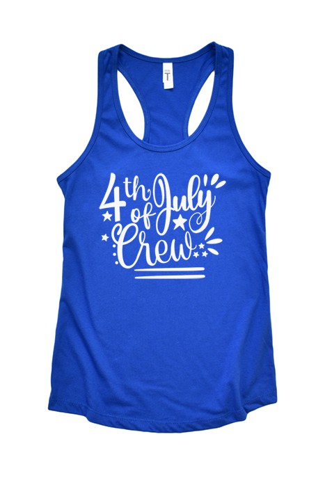 4th of July Crew Tank