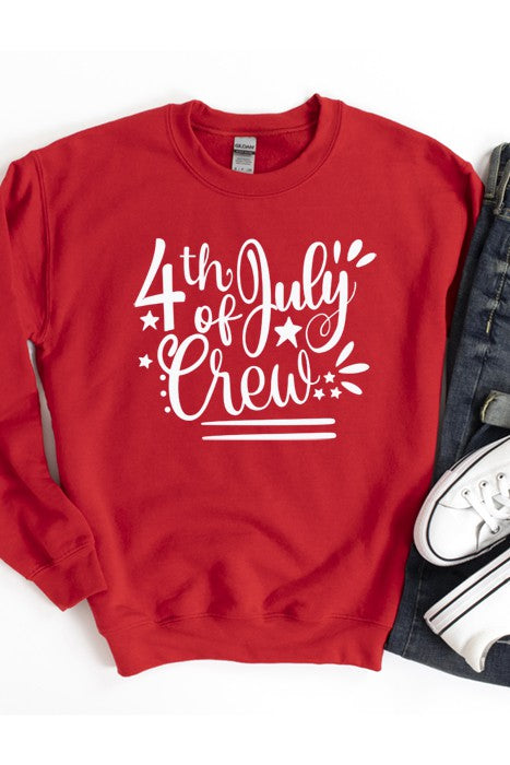 4th of July Crew Sweatshirt