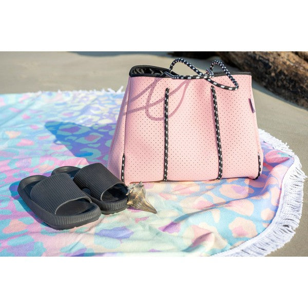 The Gianna, Pink Waterproof Neoprene