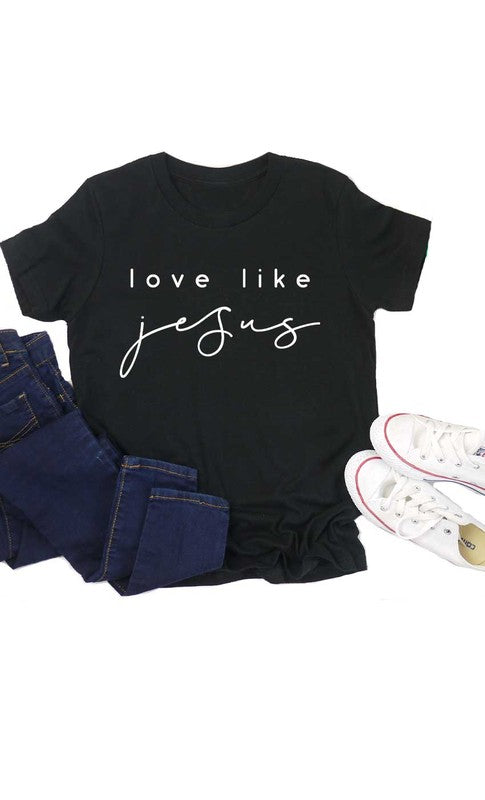 Love Like Jesus kids Graphic Tee