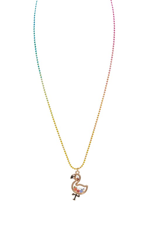 Girls Baby Cute Flamingo Necklace