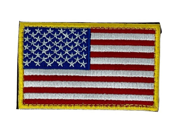 Tactical USA Flag Patch with Velcro Backing