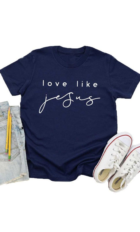 Love Like Jesus kids Graphic Tee