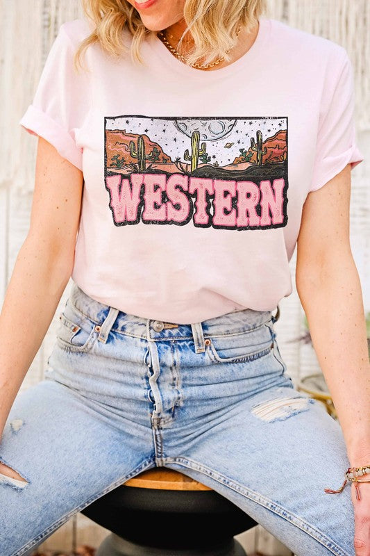 WESTERN GRAPHIC TEE