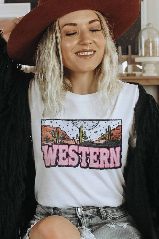 WESTERN GRAPHIC TEE