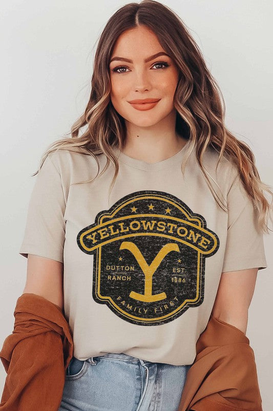 YELLOWSTONE DUTTON RANCH TEE PLUS SIZE