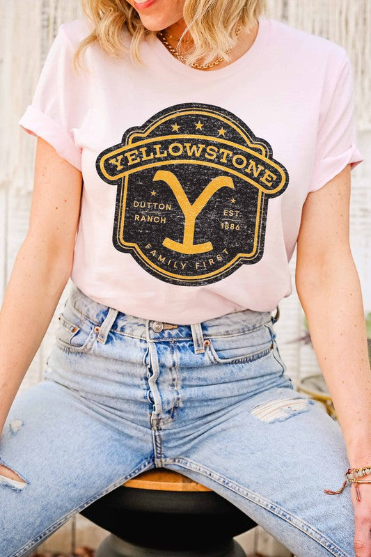 YELLOWSTONE DUTTON RANCH TEE PLUS SIZE