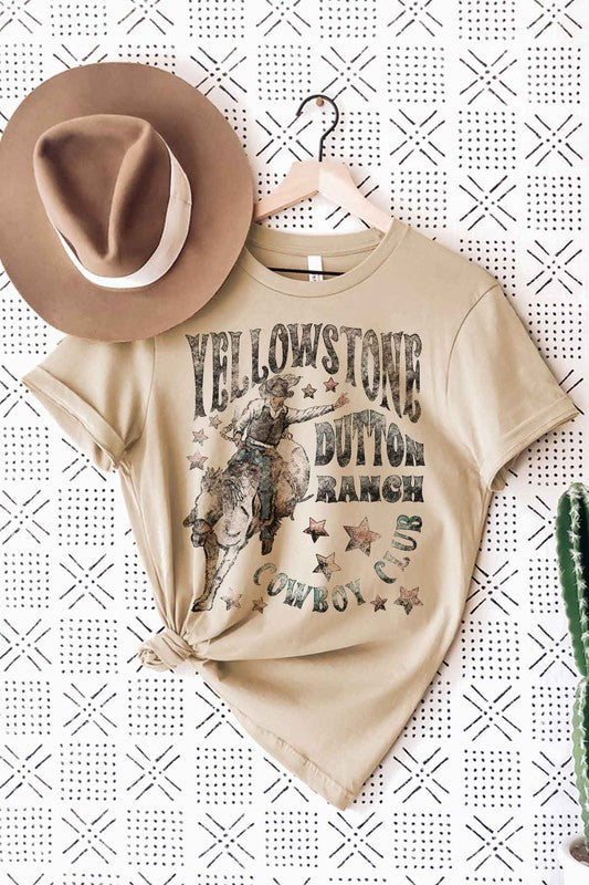 YELLOWSTONE DUTTON RANCH GRAPHIC PLUS SIZE TEE