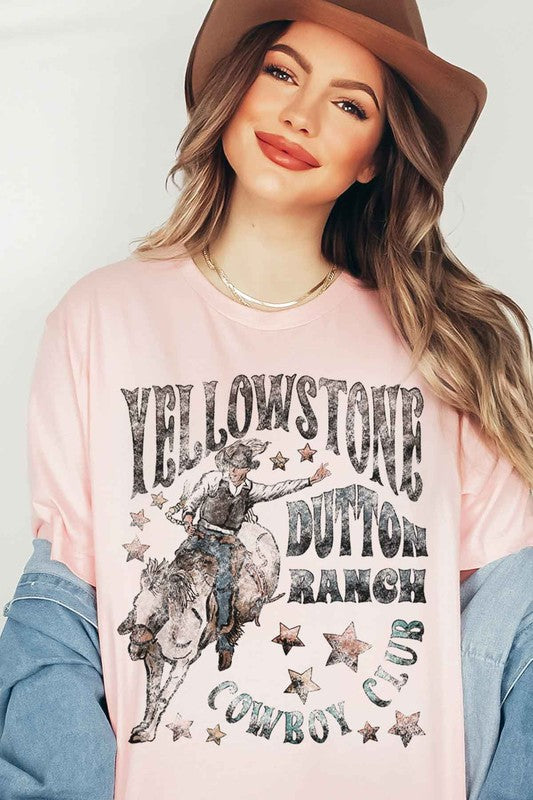 YELLOWSTONE DUTTON RANCH GRAPHIC PLUS SIZE TEE