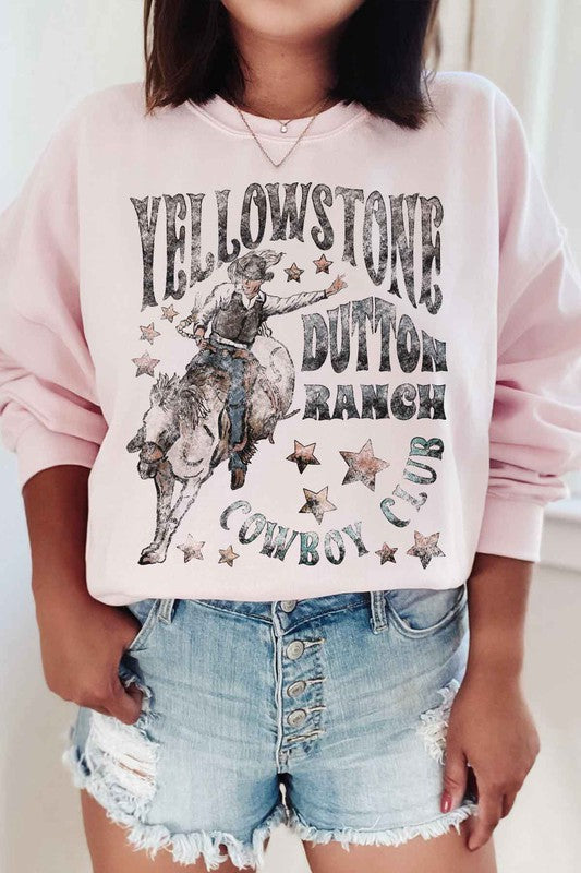 YELLOWSTONE DUTTON RANCH GRAPHIC SWEATSHIRT