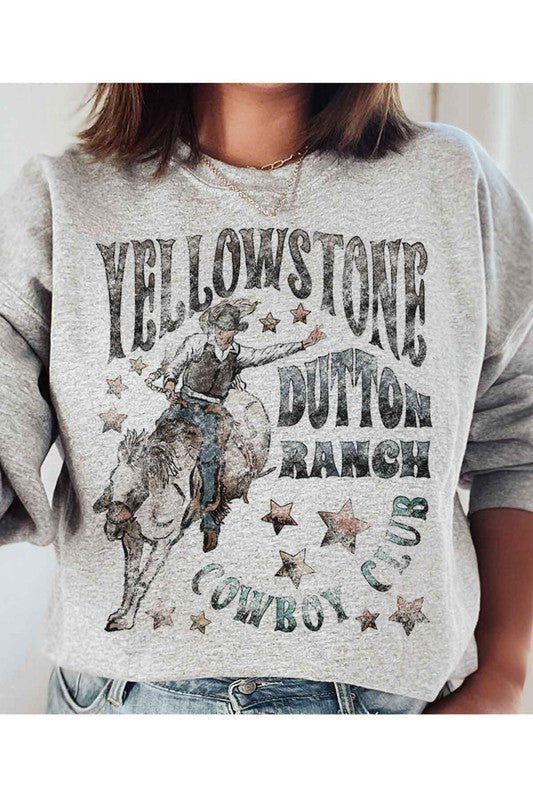 YELLOWSTONE DUTTON RANCH GRAPHIC SWEATSHIRT