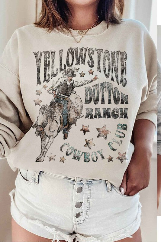 YELLOWSTONE DUTTON RANCH GRAPHIC SWEATSHIRT