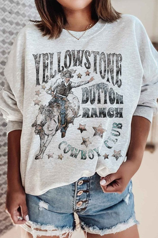 YELLOWSTONE DUTTON RANCH GRAPHIC SWEATSHIRT