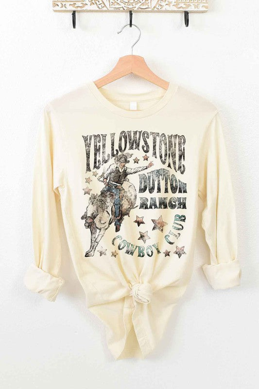 YELLOWSTONE DUTTON RANCH LONG SLEEVE TEE