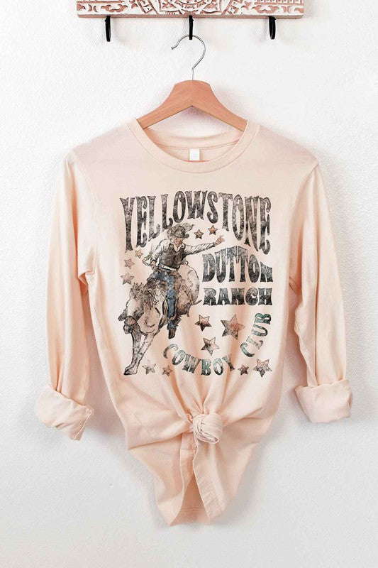 YELLOWSTONE DUTTON RANCH LONG SLEEVE TEE